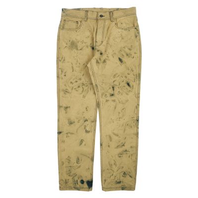 Pleasures Locust Twill Pants - Žluté - Kalhoty