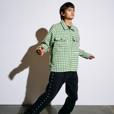 Pleasures Sunspot Jacket Green - Zelené - Bunda