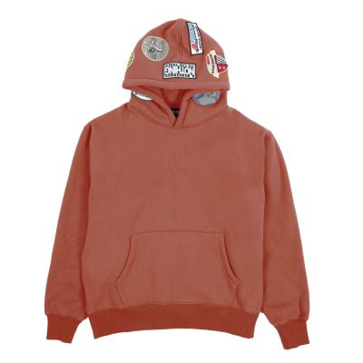 Pleasures Worms Hoodie Rust - Oranžové - Mikina