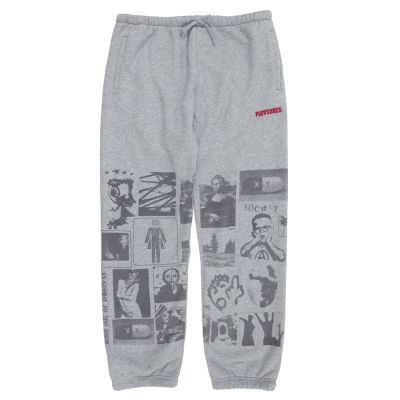 Pleasures Choices Sweatpants Heather Grey - Šedé - Tepláky