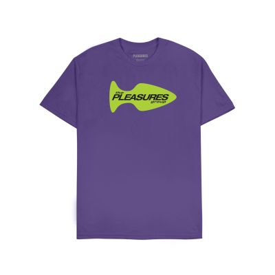 Pleasures Group Tee Purple - Fialové - Triko