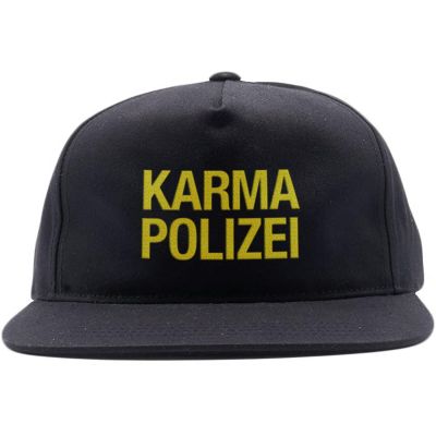 Pleasures Karma Snapback Black - Černé - Kšiltovka Pleasures Karma Snapback Black - Černé - Kšiltovka