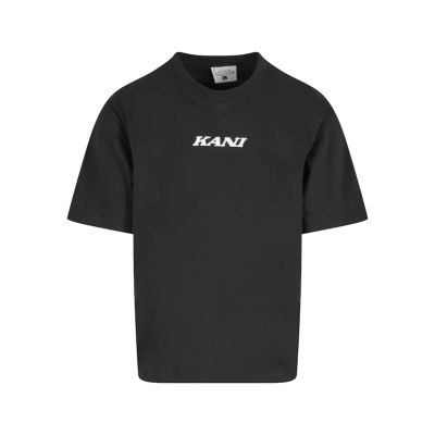 Karl Kani Retro Patch Print Tee Black - Černé - Triko