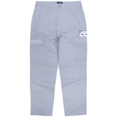 Rip N Dip Peek A Nerm Cargo Pants Cool Grey - Šedé - Kalhoty
