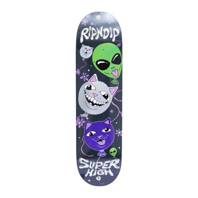Rip N Dip Super High Deck Black - Černé - Skate prkno