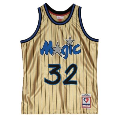 Mitchell & Ness Orlando Magic Shaquille O'Neal 75th Gold Swingman Jersey - Vícebarevné - Dres