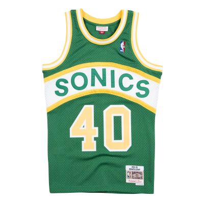 Mitchell & Ness NBA Shawn Kemp Seattle SuperSonics Swingman Jersey - Zelené - Dres