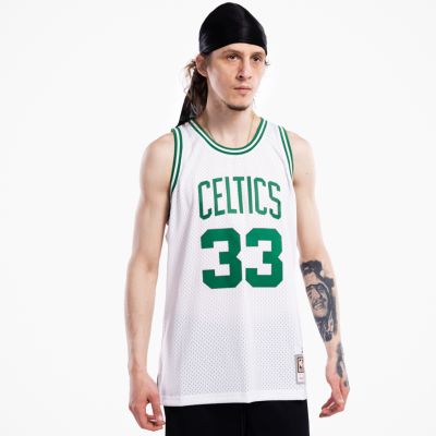 Mitchell & Ness Swingman Jersey Boston Celtics Larry Bird White - Bílé - Dres