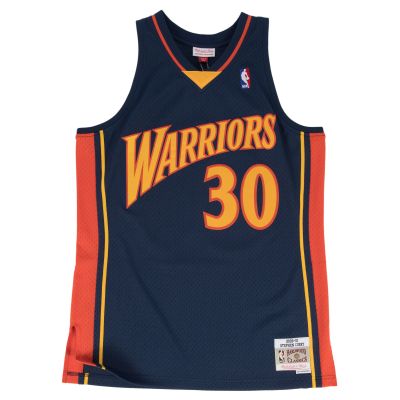 Mitchell & Ness Golden State Warriors Stephen Curry NBA Swingman Jersey - Modré - Dres