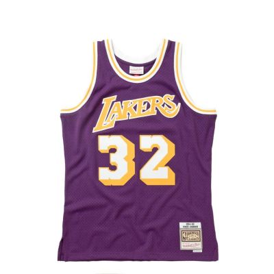 Mitchell & Ness NBA Swingman Jersey Los Angeles Lakers Magic Johnson Purple - Fialové - Dres