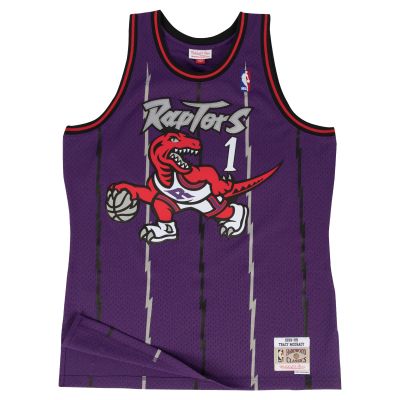 Mitchell & Ness NBA Swingman Jersey Toronto Raptors Tracy McGrady - Fialové - Dres