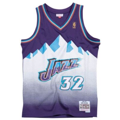 Mitchell & Ness Utah Jazz Karl Malone Swingman Jersey - Fialové - Dres