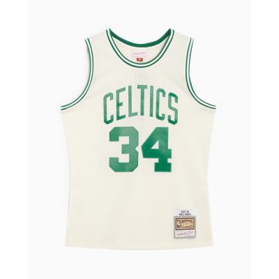 Mitchell & Ness NBA Boston Celtics Paul Pierce Off White Team Color Swingman Jersey - Bílé - Dres