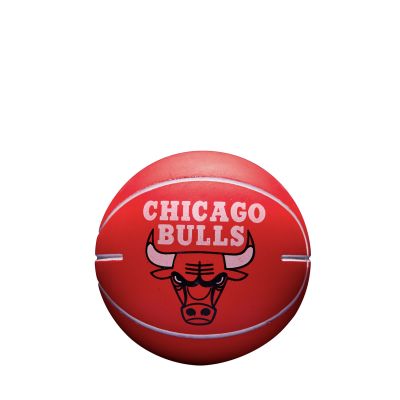Wilson NBA Dribbler Basketball Chicago Bulls - Červené - Míč