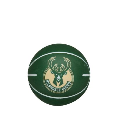 Wilson NBA Dribbler Basketball Milwaukee Bucks Green - Zelené - Míč