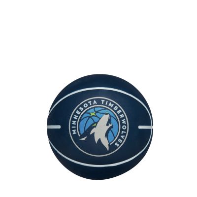 Wilson NBA Dribbler Basketball Minnesota Timberwolves Navy - Modré - Míč