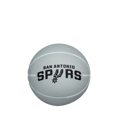 Wilson NBA Dribbler Basketball San Antonio Spurs Grey - Šedé - Míč
