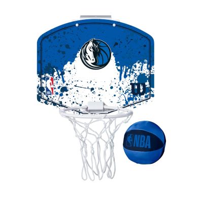 Wilson NBA Team Mini Hoop Dallas Maverics - Modré - Doplněk