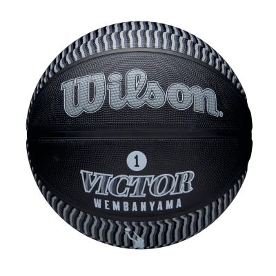 Wilson NBA Player Icon Outdoor Victor Wembanyama Size 7 - Černé - Míč