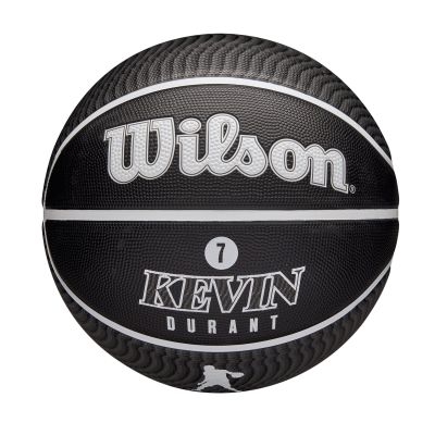 Wilson NBA Player Icon Outdoor Kevin Durant Size 7 - Černé - Míč