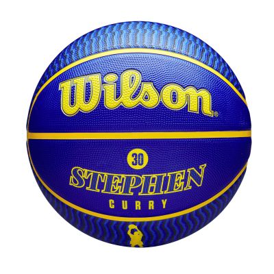 Wilson NBA Player Icon Outdoor Basketball Stephen Curry Size 7 - Modré - Míč Wilson NBA Player Icon Outdoor Basketball Stephen Curry Size 7 - Modré - Míč