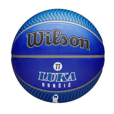 Wilson NBA Player Icon Outdoor Luka Dončić - Modré - Míč