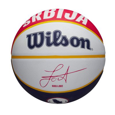 Wilson NBA Player Local Nikola Jokic Size 7 - Modré - Míč