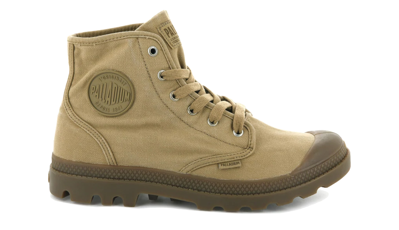 Palladium Boots Pampa Hi Woodlin - Pánské - Tenisky Palladium - Hnědé - 02352-209-M