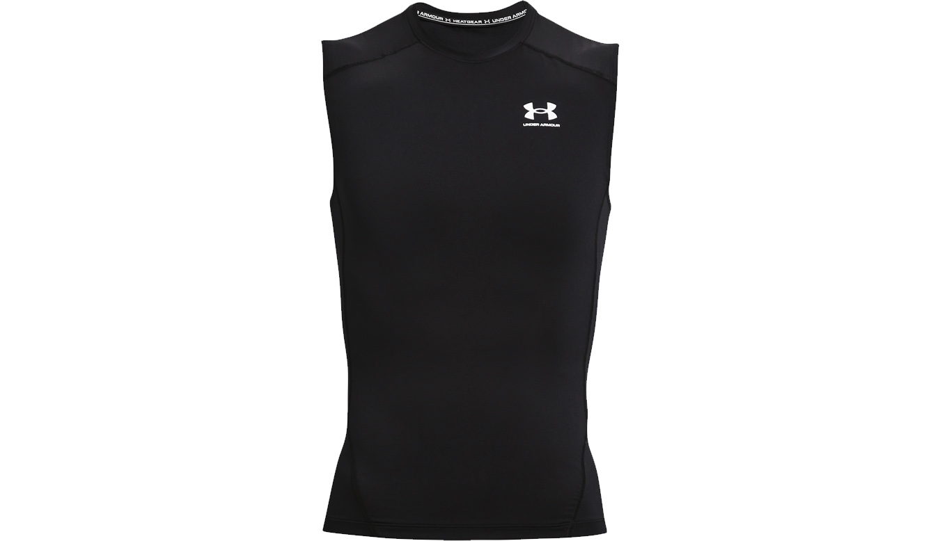 Under Armour HeatGear Amrour Sleeveless - Pánské - Triko Under Armour - Černé - 1361522-001 - Velikost: M