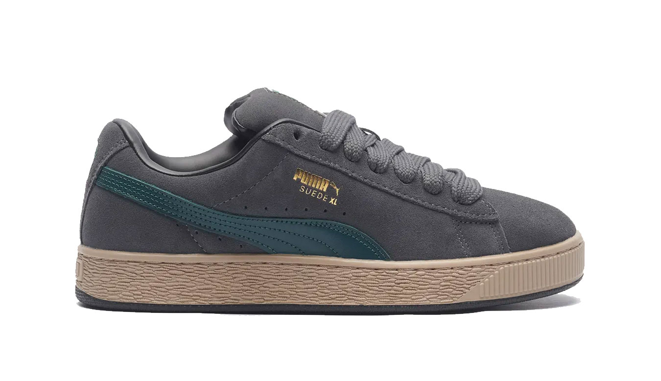 Puma Suede XL - Pánské - Tenisky Puma - Šedé - 395205-70 - Velikost: 41