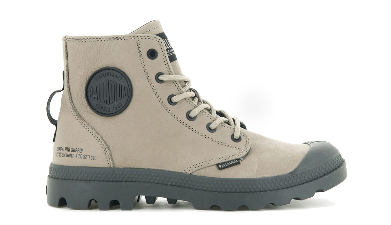 Levně Palladium Pampa Hi Supply Leather - Pánské - Tenisky Palladium - Hnědé - 77963-297-M
