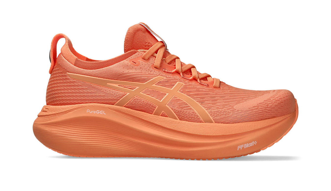 Asics Gel-Nimbus 27 Lite-Show W - Dámské - Tenisky Asics - Oranžové - 1012B817-800 - Velikost: 37.5