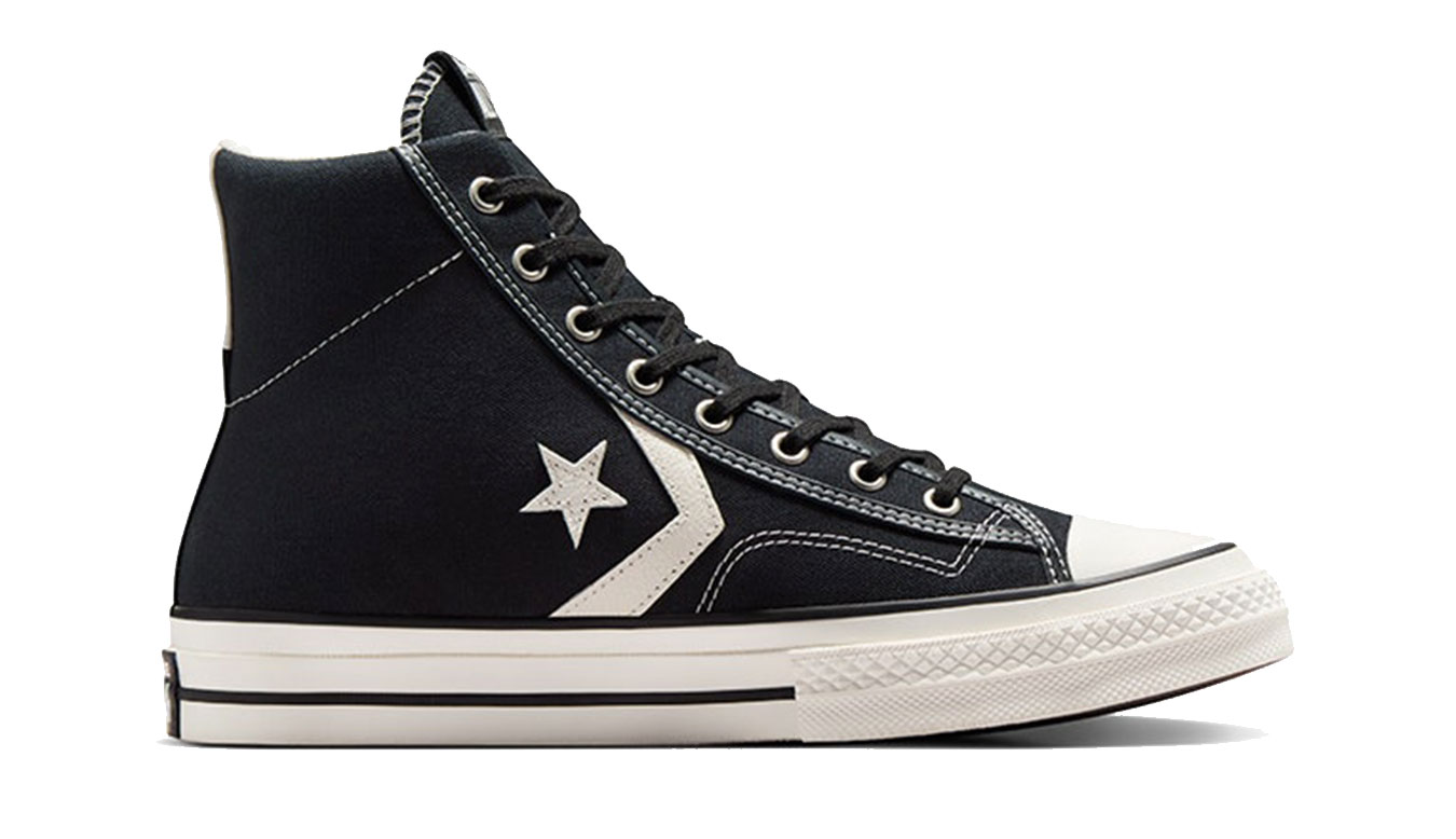 Converse Star Player 76 5 - Unisex - Tenisky Converse - Černé - A10516C - Velikost: 38.5