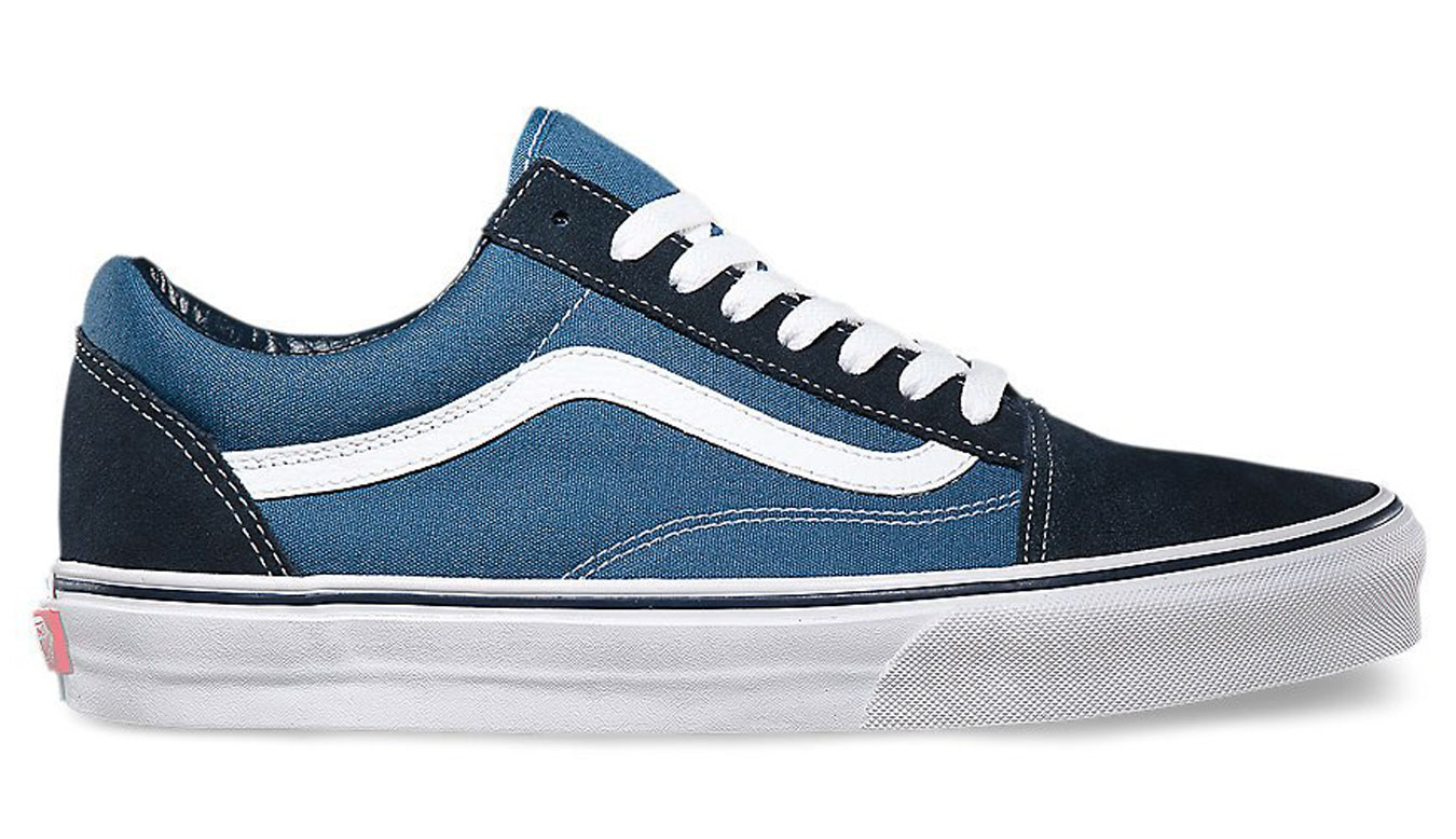 Vans Old Skool Navy - Unisex - Tenisky Vans - Modré - VD3HNVY - Velikost: 35