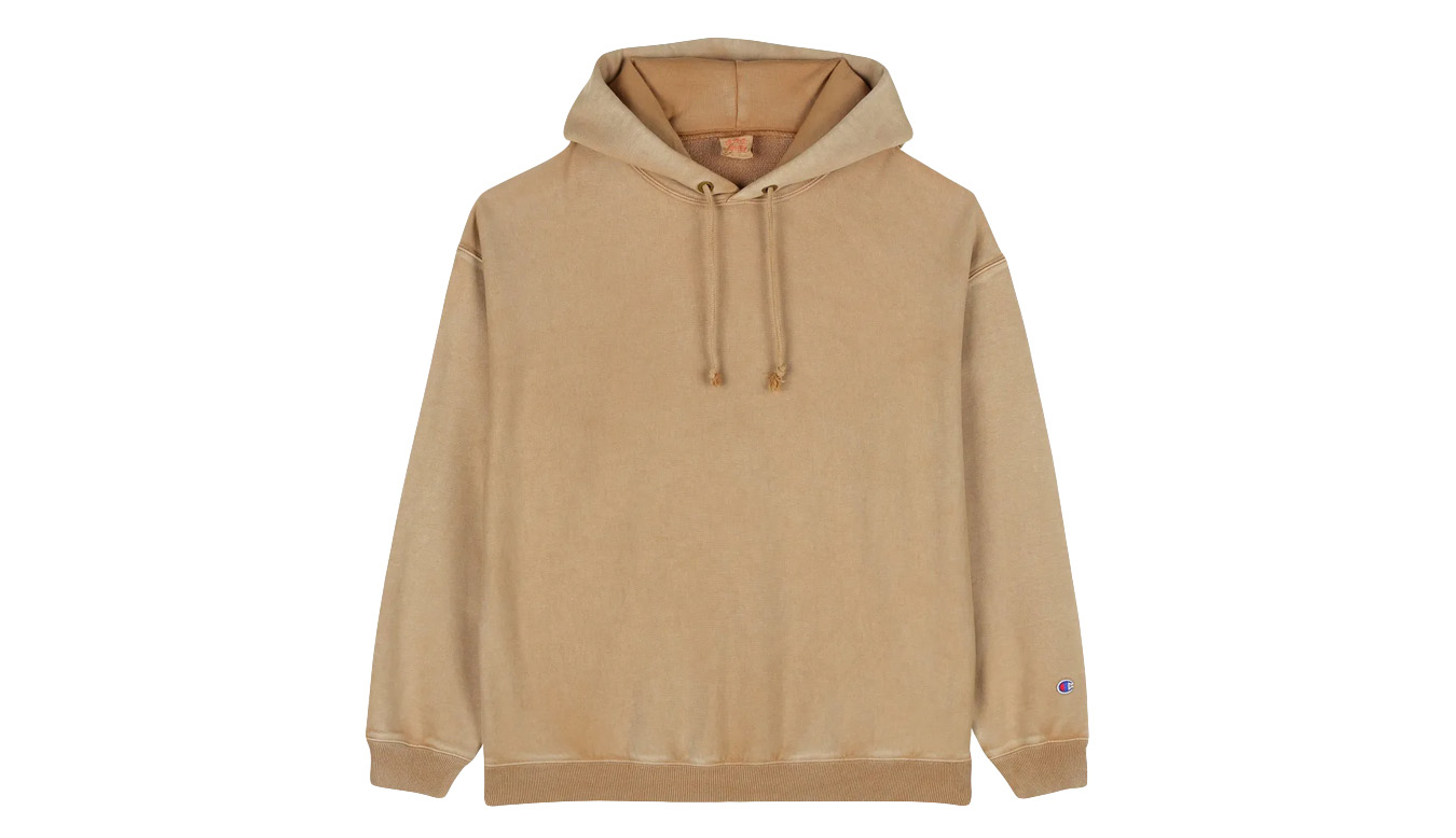 Champion Hooded Sweatshirt - Pánské - Mikina Champion - Hnědé - 217240-MS008 - Velikost: XL