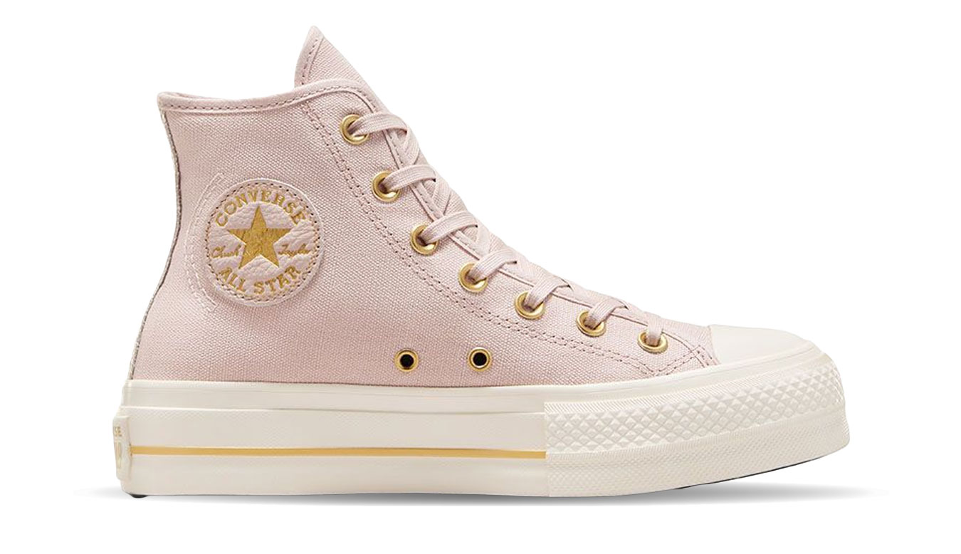 Converse Chuck Taylor All Star Lift Platform High Top - Dámské - Tenisky Converse - Růžové - A10431C - Velikost: 36.5