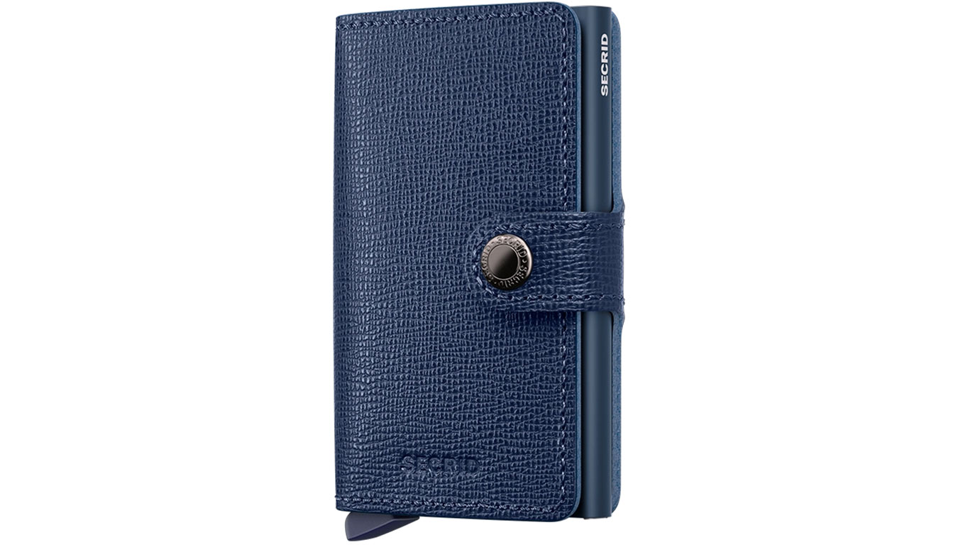Secrid Miniwallet Crisple Navy - Unisex - Doplněk Secrid - Modré - MC-Navy - Velikost: UNI