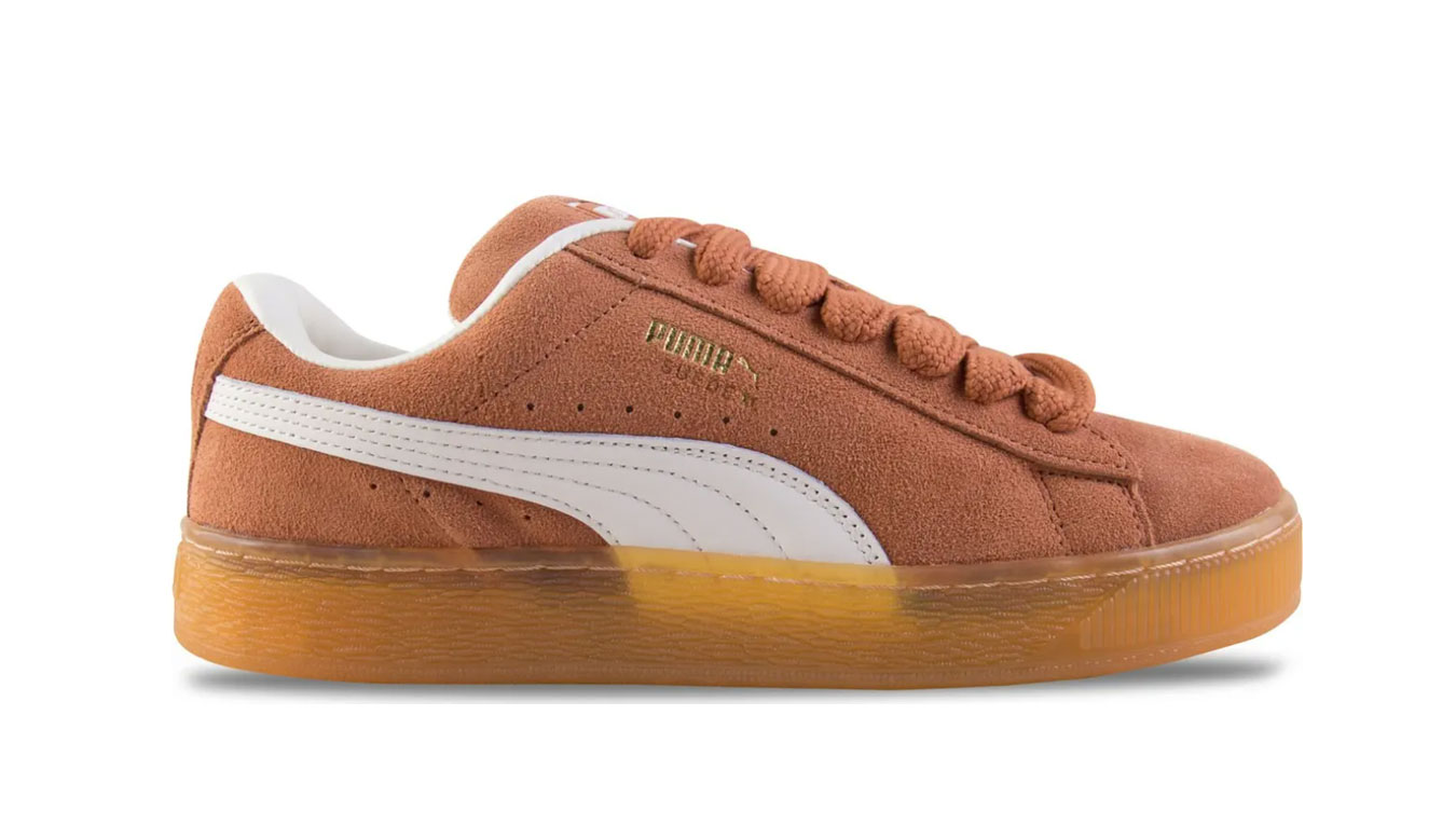 Puma Suede XL - Unisex - Tenisky Puma - Hnědé - 395205-49 - Velikost: 44