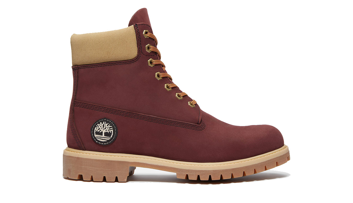 Levně Timberland 6-Inch Lace Waterproof Boot 7.5 - Pánské - Tenisky Timberland - Červené - A2P6W-EQ3