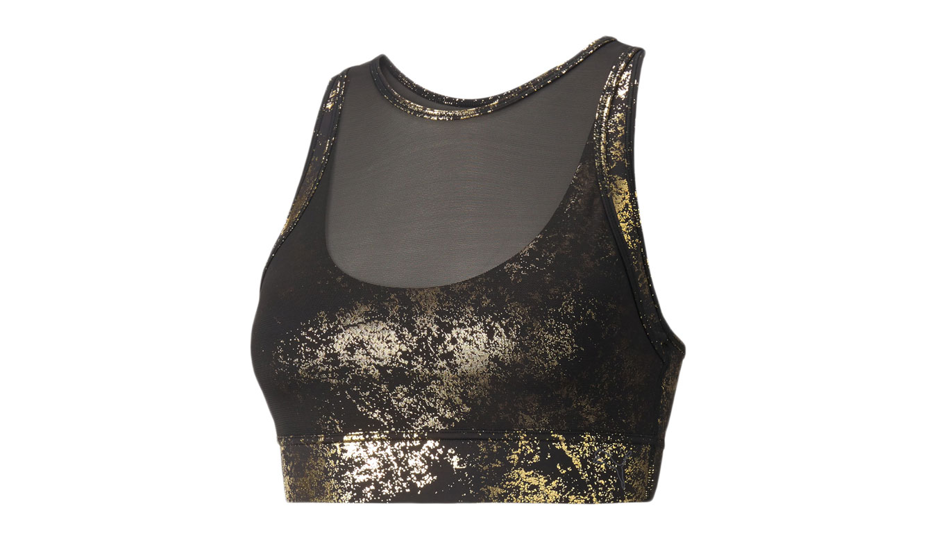 Puma Fashion Luxe ellaVATE Training Bra - Dámské - Spodní prádlo Puma - Černé - 520604_51