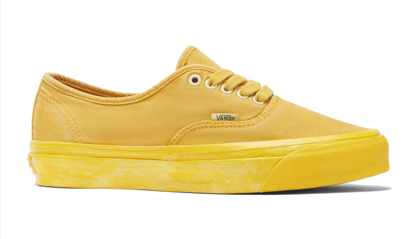 Vans Premium Authentic 44 - Pánské - Tenisky Vans - Žluté - VN000CQA85W - Velikost: 41