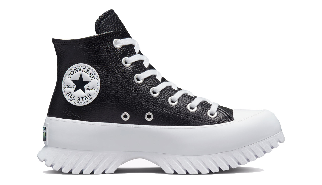 Converse Chuck Taylor All Star Lugged 2.0 Leather - Dámské - Tenisky Converse - Černé - A03704C - Velikost: 39.5
