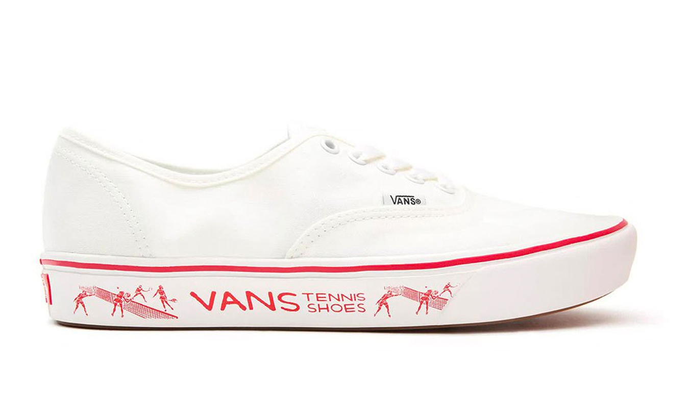 Vans x Penn Authentic Comfycush  Blanc de blanc - Unisex - Tenisky Vans - Bílé - VN0A3WM748C1 - Velikost: 36