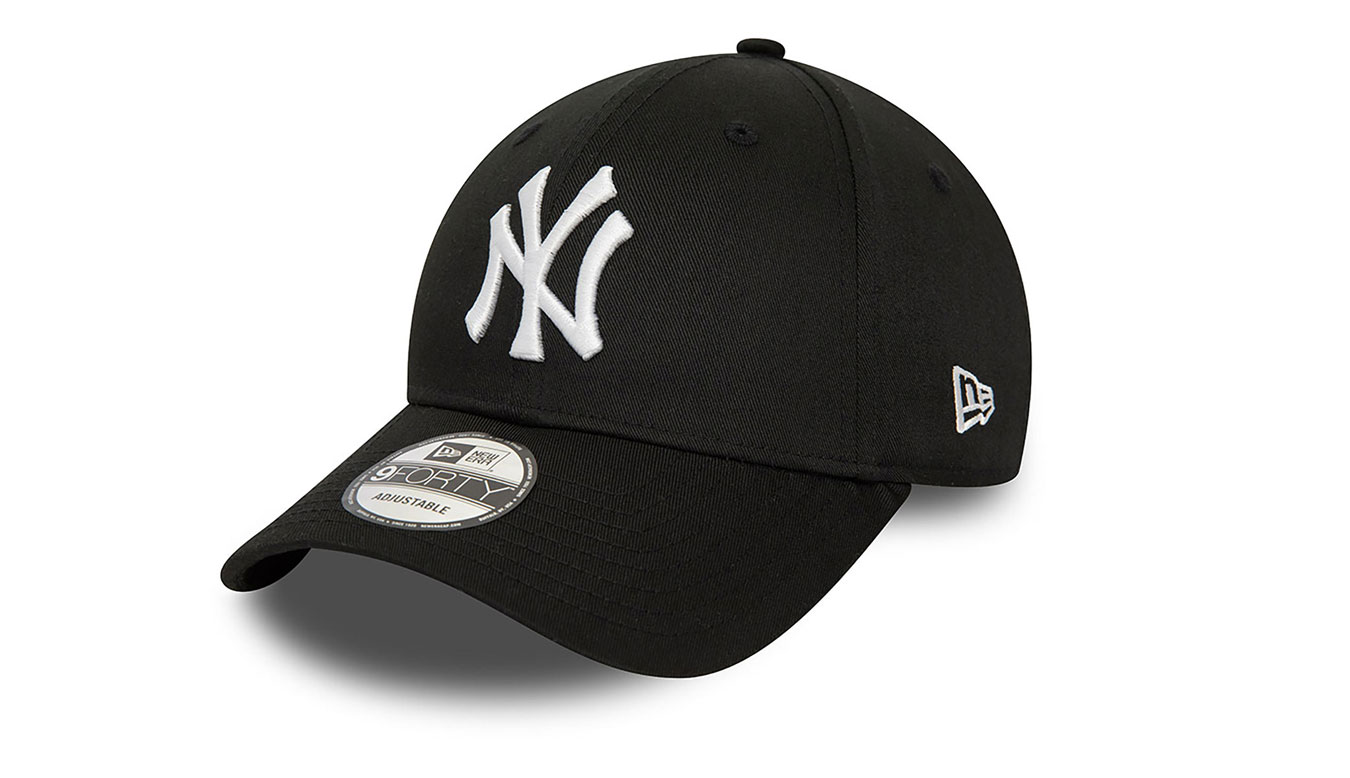 New Era New York Yankees World Series Patch Black 9FORTY Adjustable Cap  - Unisex - Čepice New Era - Černé - 60422512 - Velikost: UNI