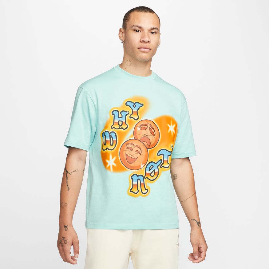 Jordan "Why Not" Tee - Pánské - Triko Jordan - Modré - DO2505-482 - Velikost: XL