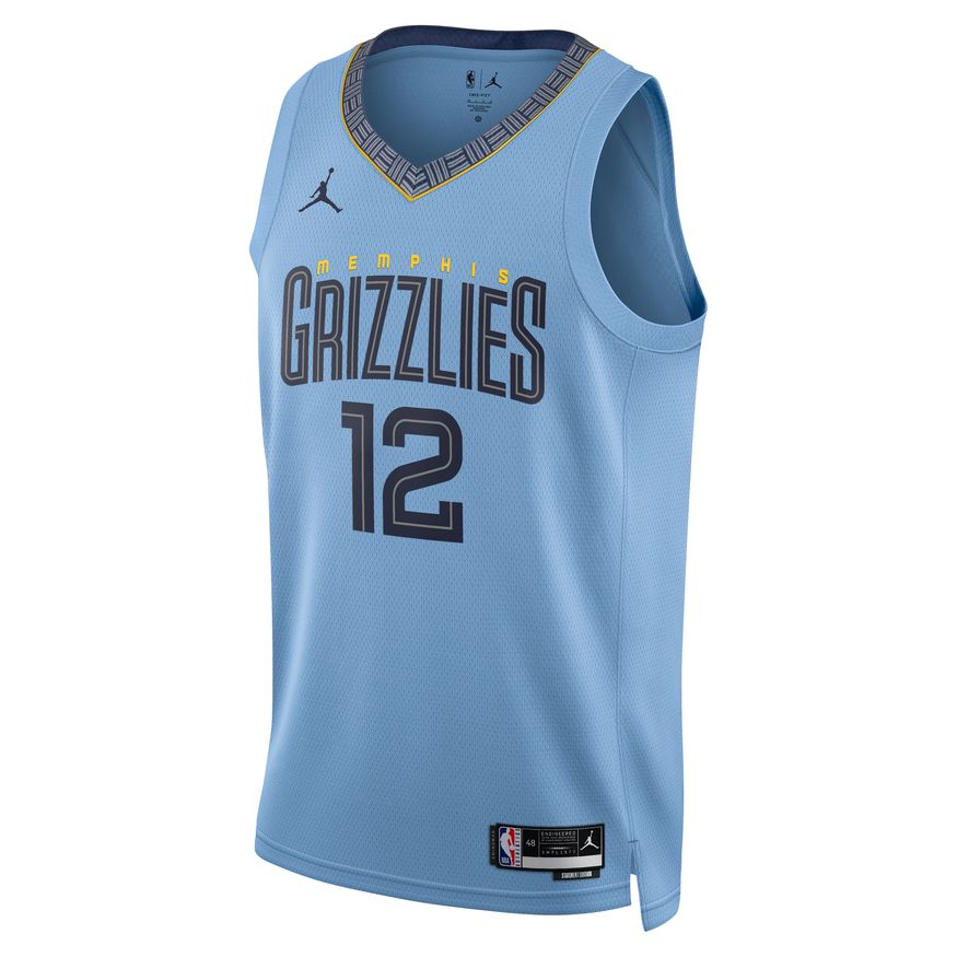 Nike NBA Dri-FIT Memphis Grizzlies Statement Edition 2022 Swingman Jersey - Pánské - Dres Nike - Modré - DO9531-422 - Velikost: M