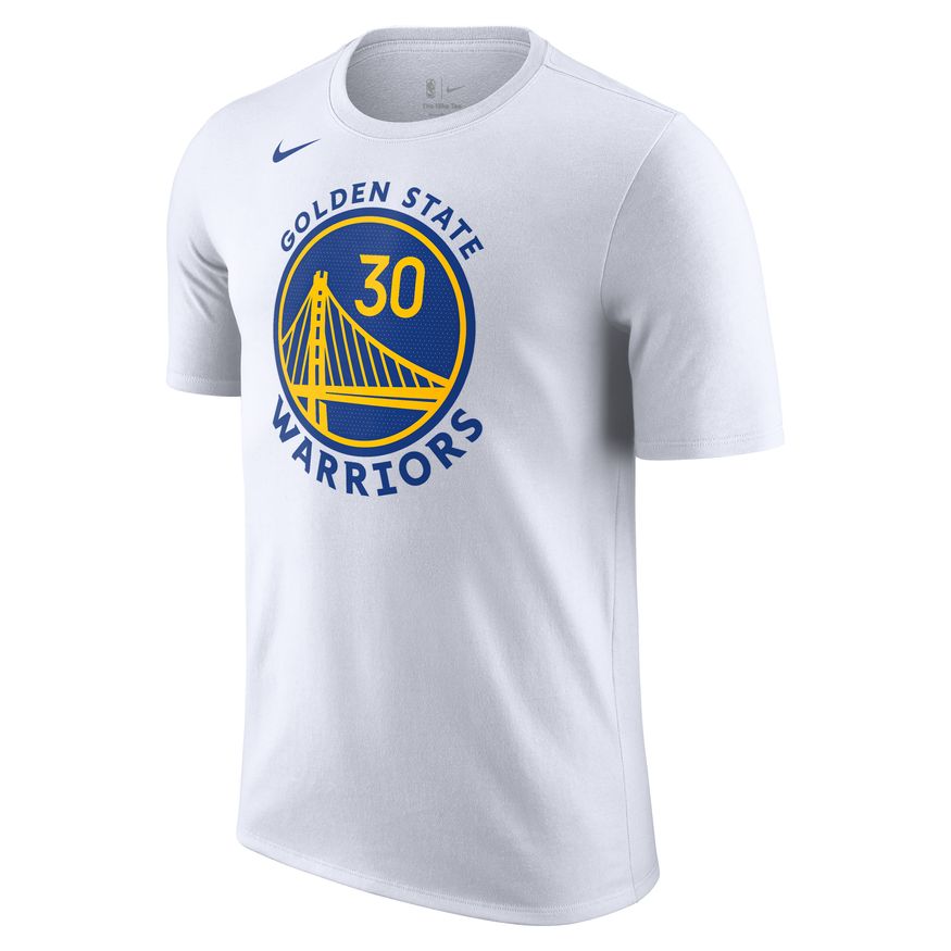 Levně Nike NBA Golden State Warriors Tee - Pánské - Triko Nike - Bílé - DR6374-103