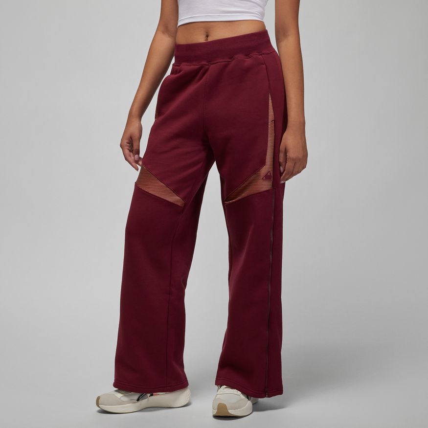 Jordan 23 Engineered Wmns Fleece Pants - Dámské - Kalhoty Jordan - Červené - DV1258-645 - Velikost: XL