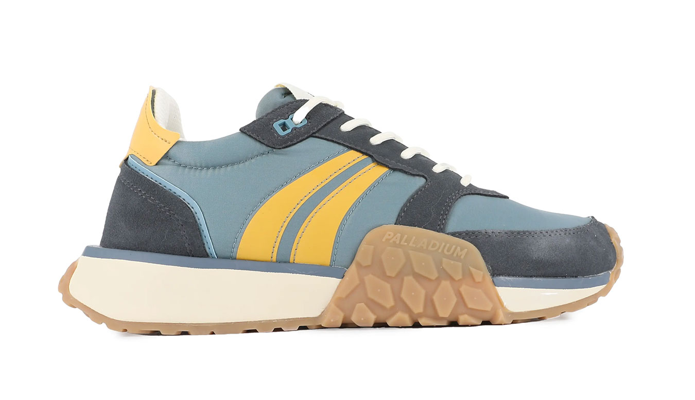 Palladium Troop Runner Flame Stormy Weather M - Pánské - Tenisky Palladium - Modré - 74487-052-M - Velikost: 42