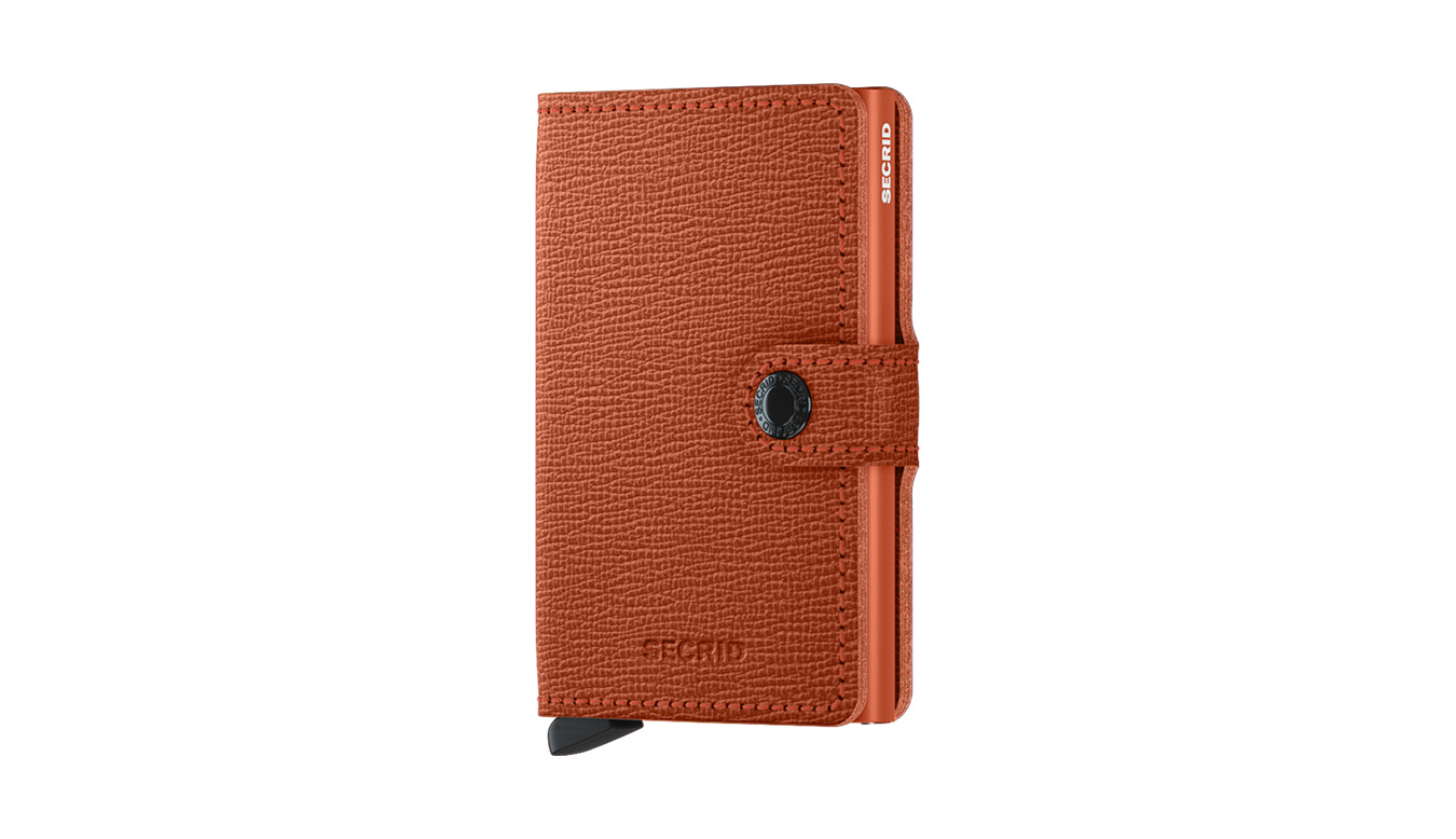 Levně Secrid Miniwallet Crisple Pumpkin - Unisex - Doplněk Secrid - Oranžové - MC-Pumpkin